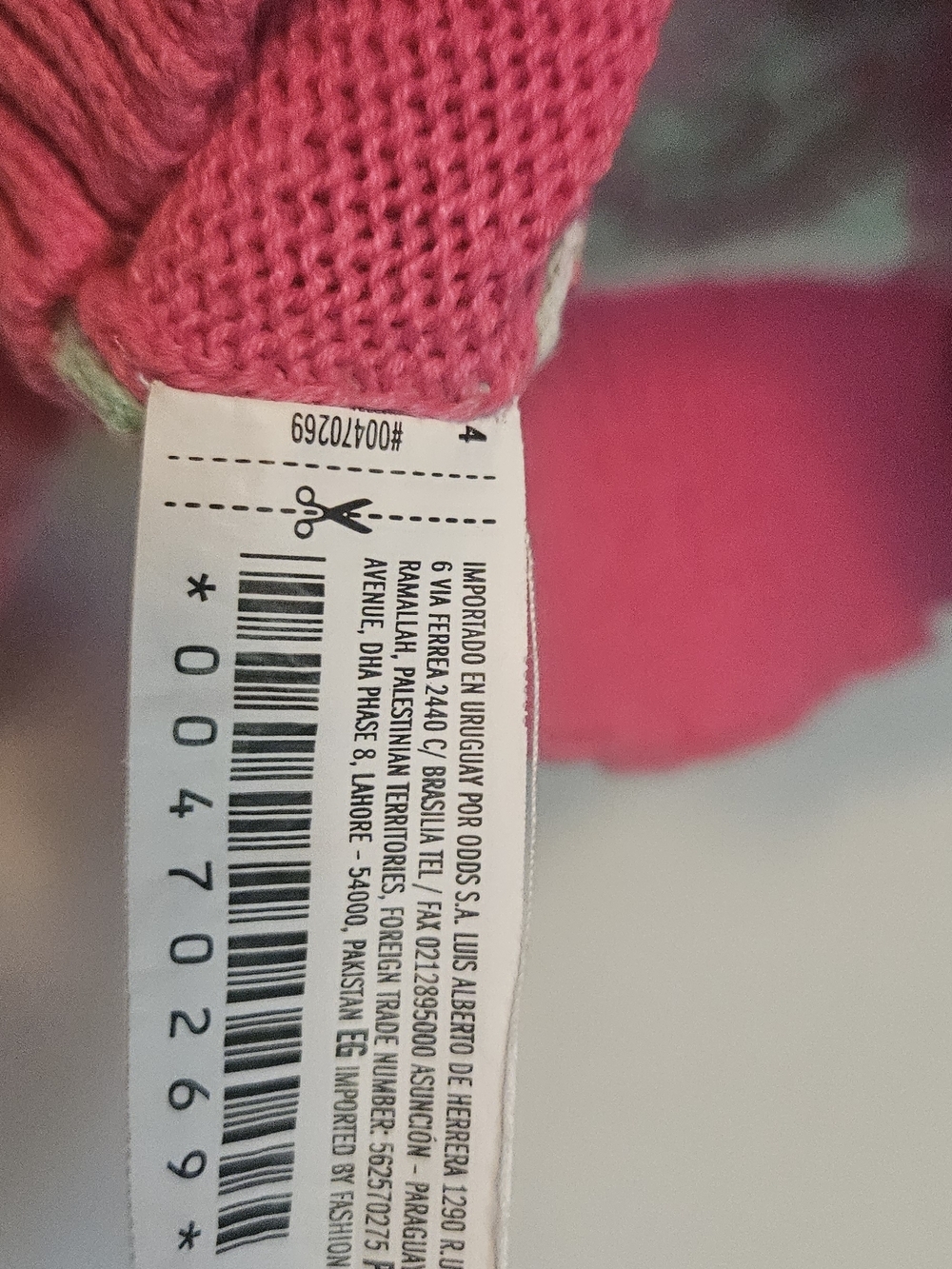 Barbie Pink Floral Heart Knit Sweater - Picture 9 of 9